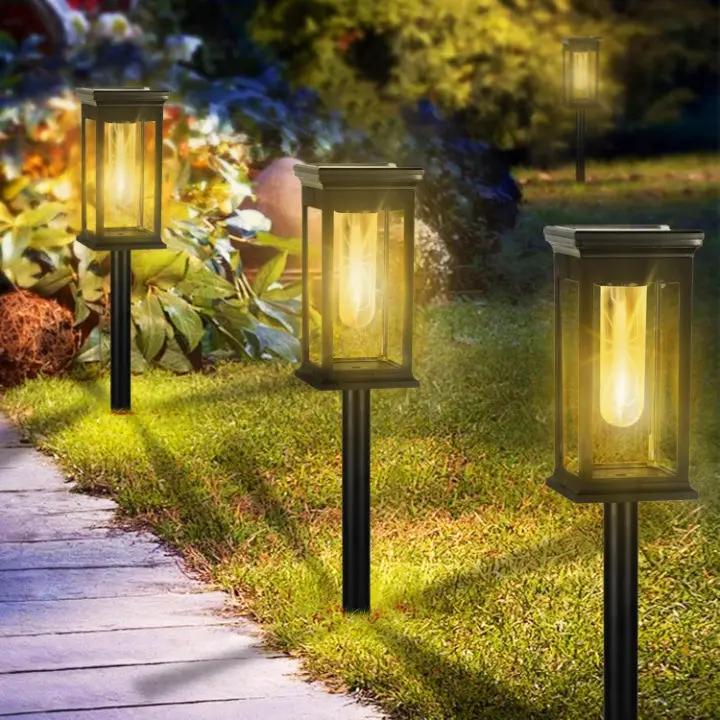 SolarGarden™ – Warmweißes Licht für Wege, Beete & stimmungsvolle Gartenmomente [1 + 1 Gratis]