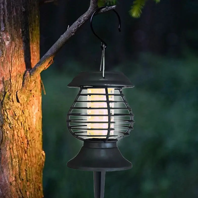 Solar-Insektenfalle mit Erdspieß – UV-Lichtfalle für den Garten product image 1