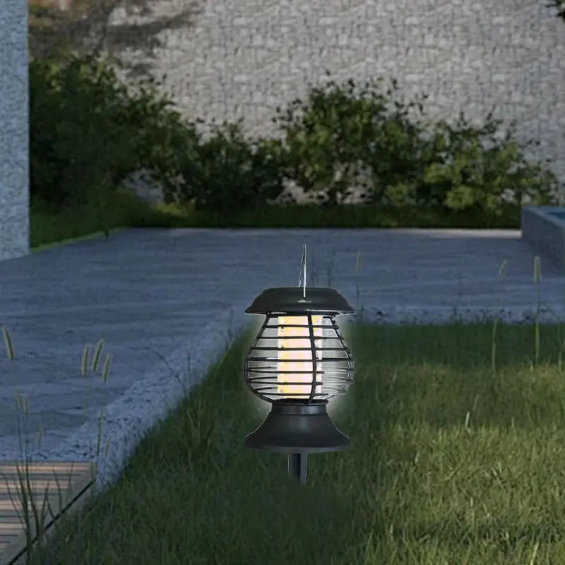 Solar-Insektenfalle mit Erdspieß – UV-Lichtfalle für den Garten product image 3