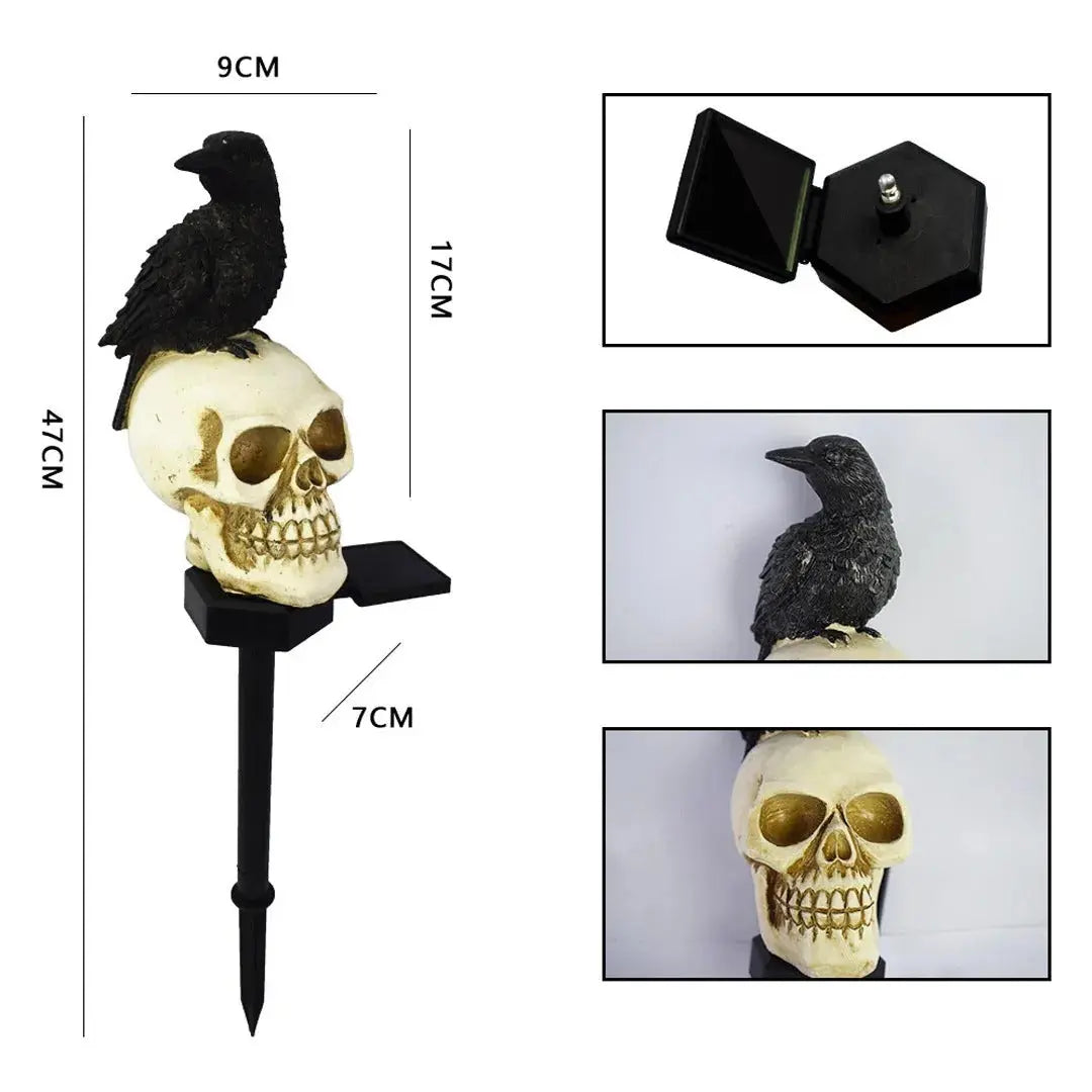 SolarSkull™ – 6–10 Stunden stimmungsvolle und stabile Nachtbeleuchtung [50 % Rabatt]