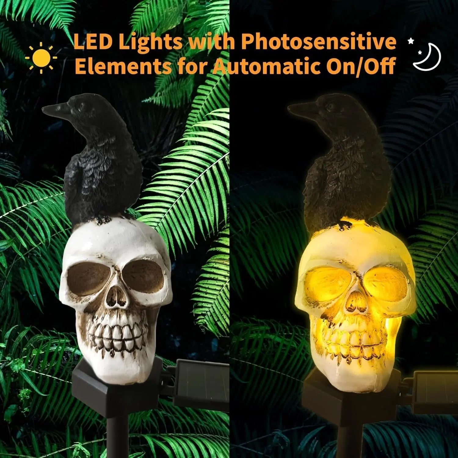 SolarSkull™ – 6–10 Stunden stimmungsvolle und stabile Nachtbeleuchtung [50 % Rabatt]