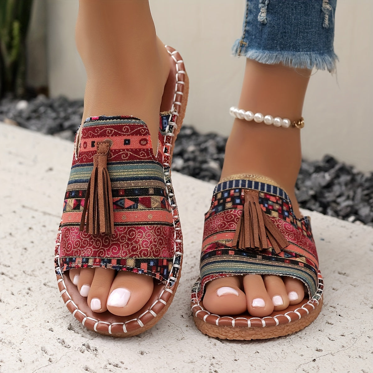 Irinae | Bequeme Damen Komfort-Slides