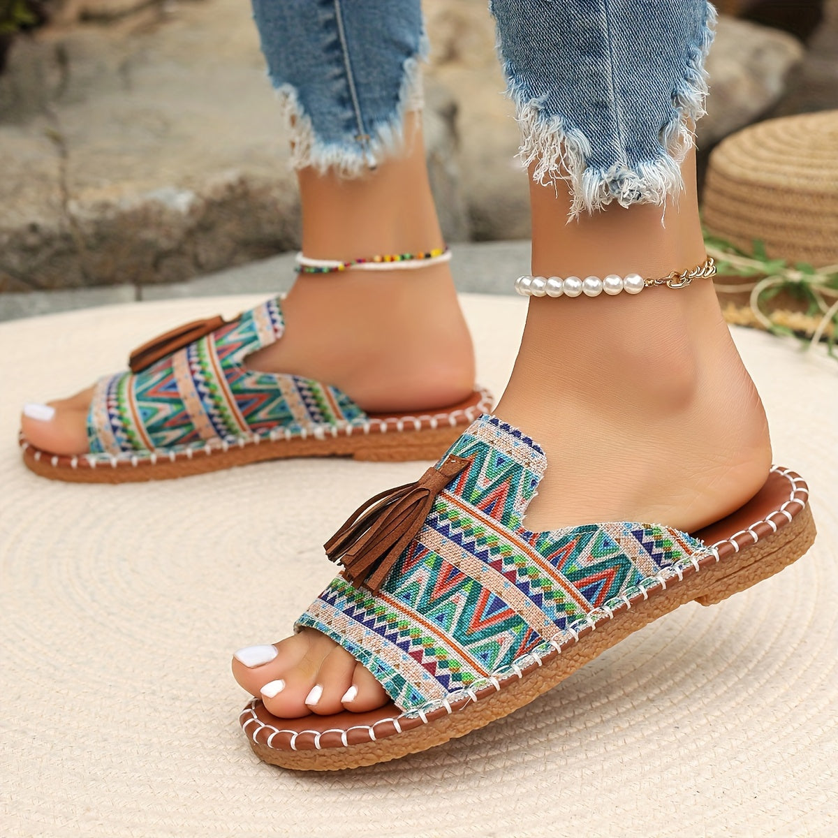 Irinae | Bequeme Damen Komfort-Slides