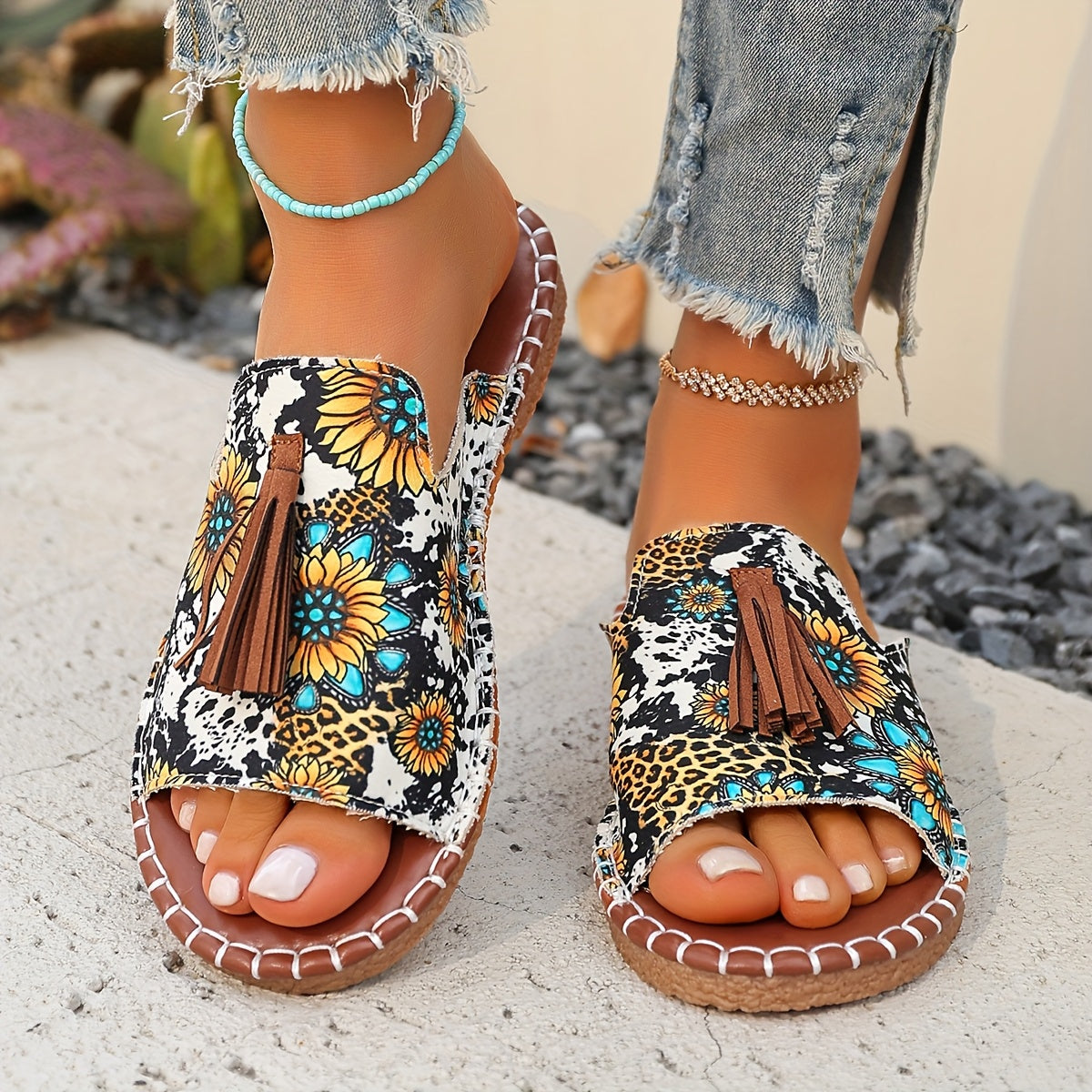 Irinae | Bequeme Damen Komfort-Slides