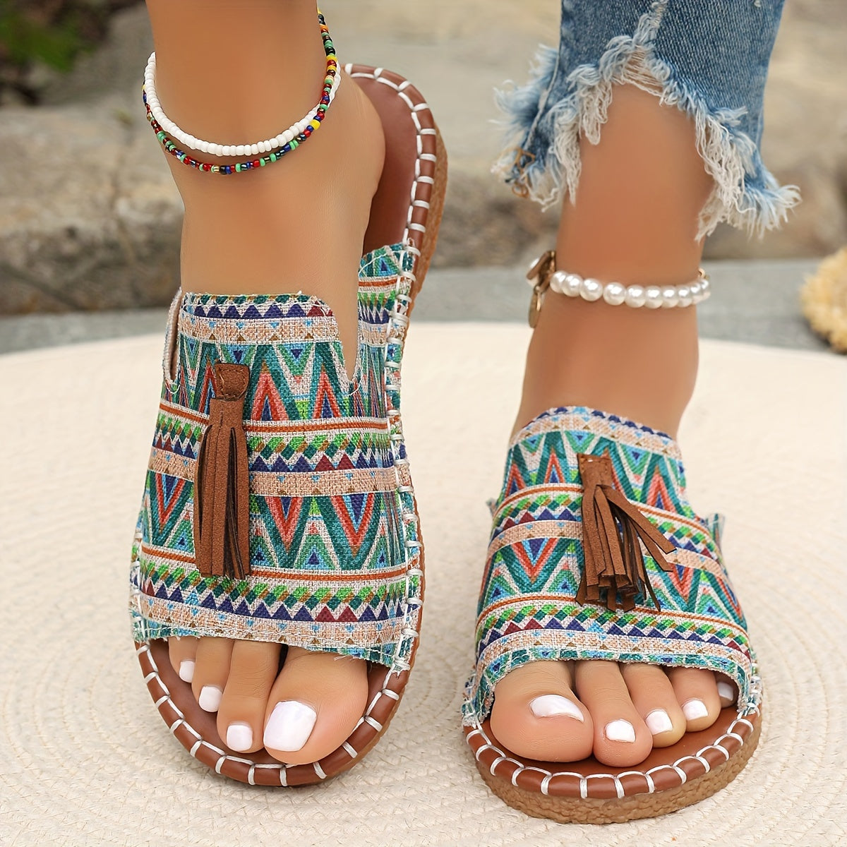 Irinae | Bequeme Damen Komfort-Slides