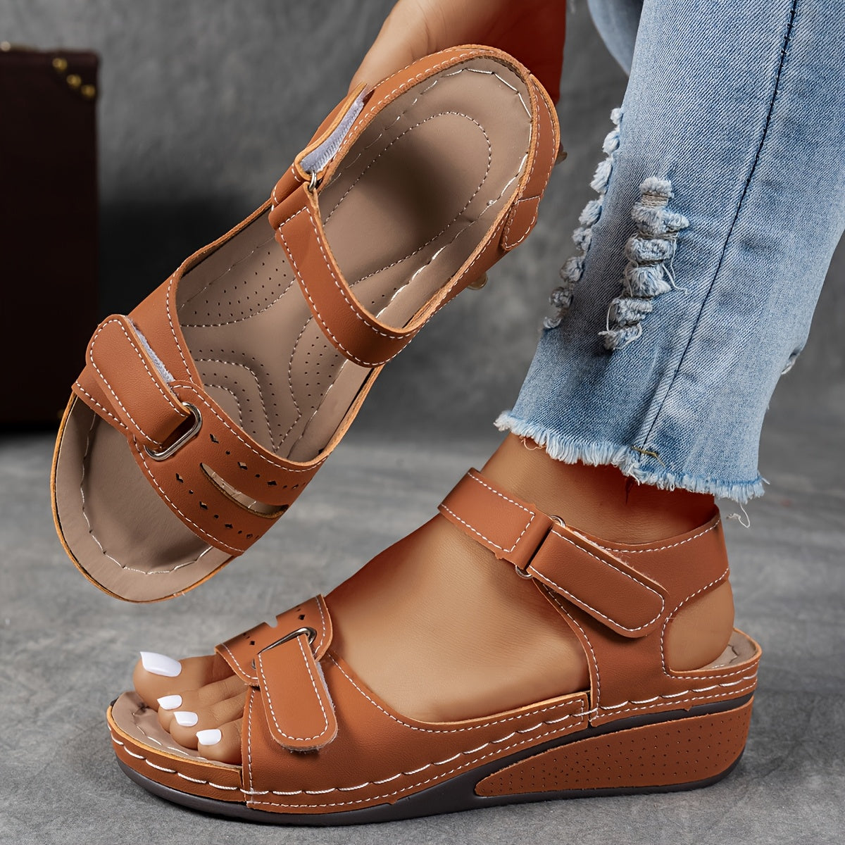Floriel | Atmungsaktive Damen-Sommersandalen