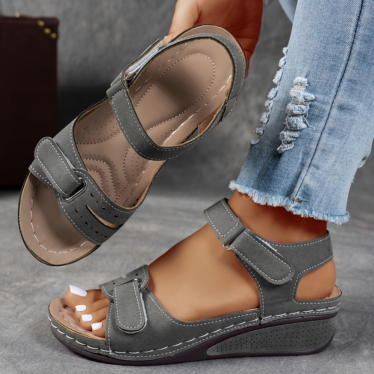Floriel | Atmungsaktive Damen-Sommersandalen