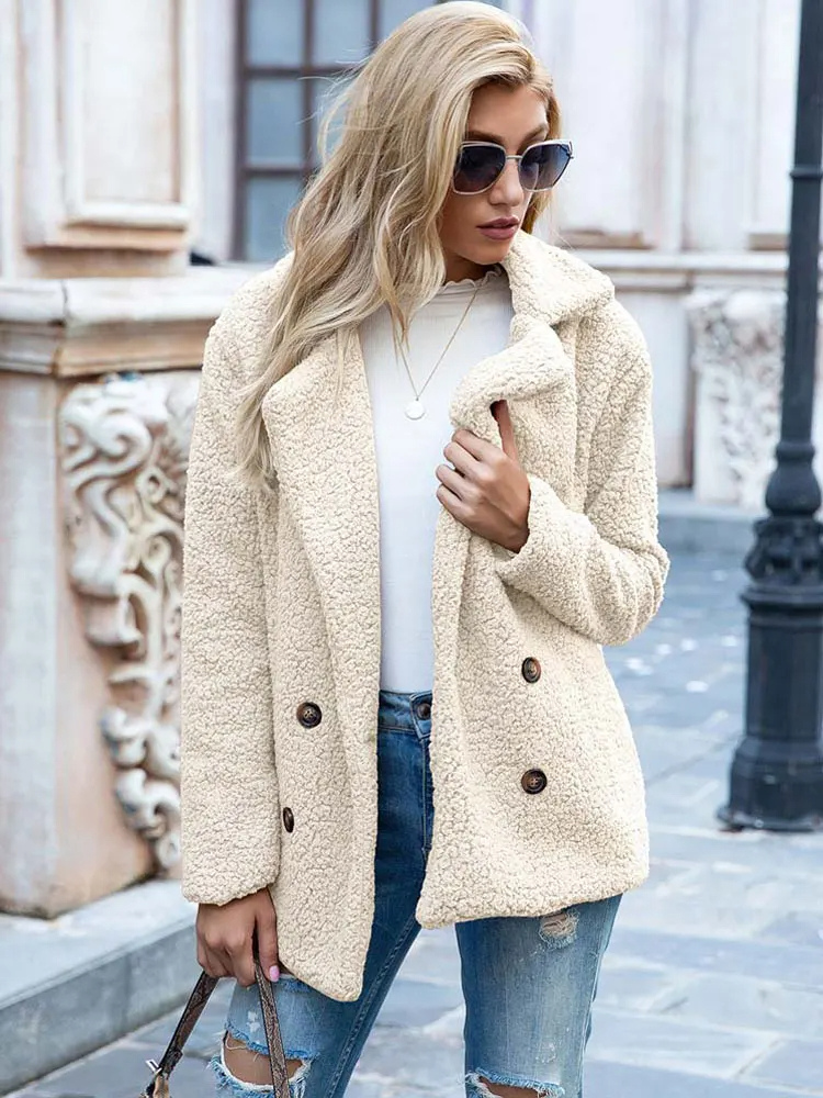 Ulyssa | Stylischer Teddy-Mantel