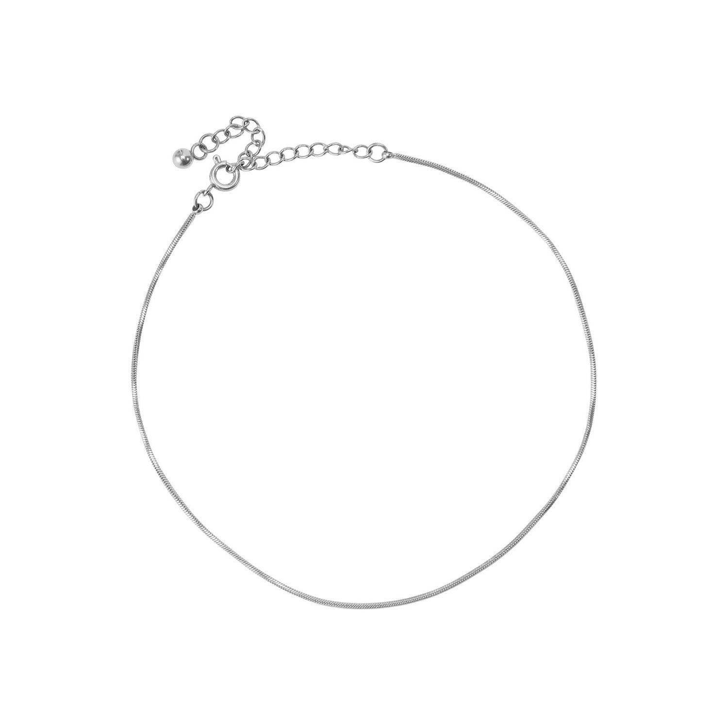 Minimalistische Goldene Schlangenkette für Damen