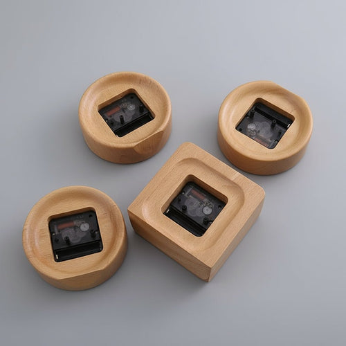 Wecker aus Buchenholz – Leises Uhrwerk, Minimales Design product image 2