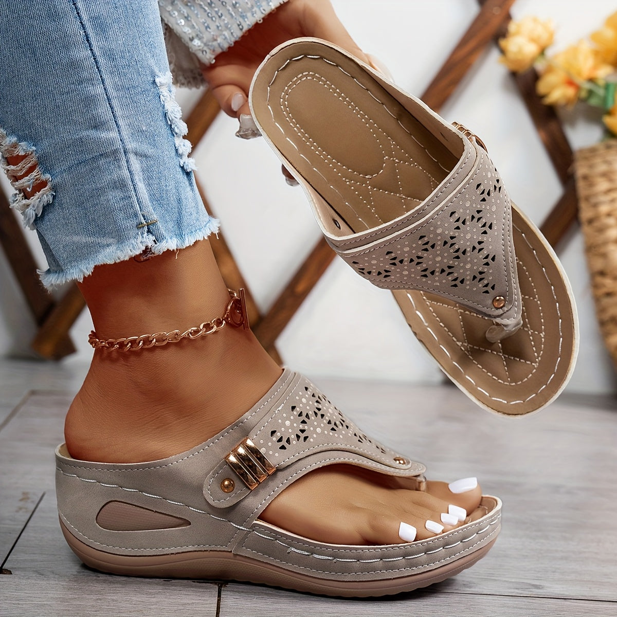 Quelira | Bequeme Sommer-Slipper Damen