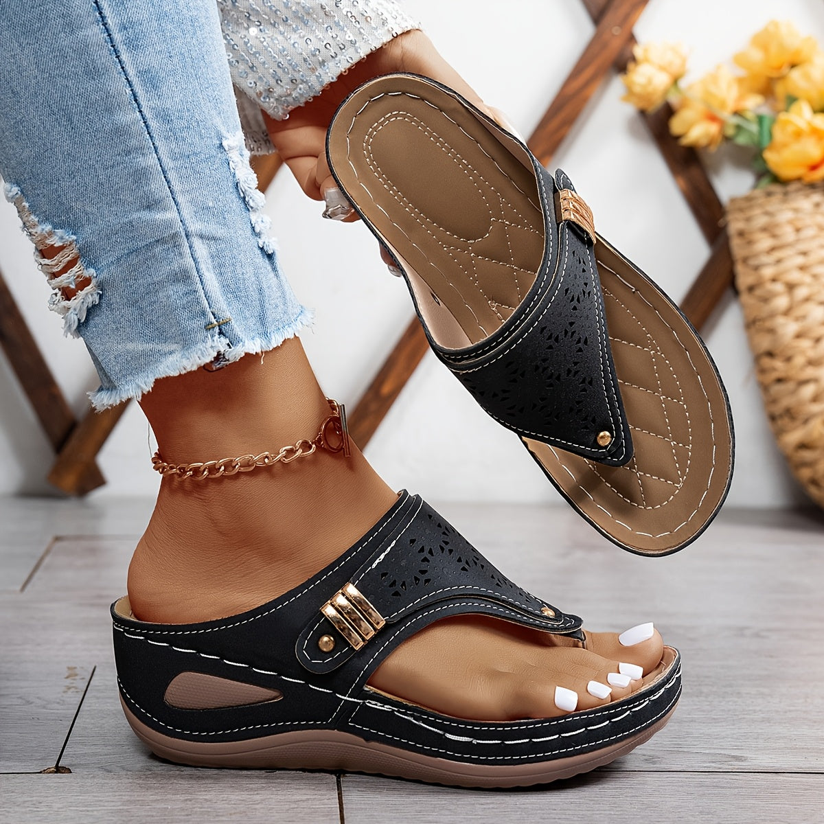 Quelira | Bequeme Sommer-Slipper Damen