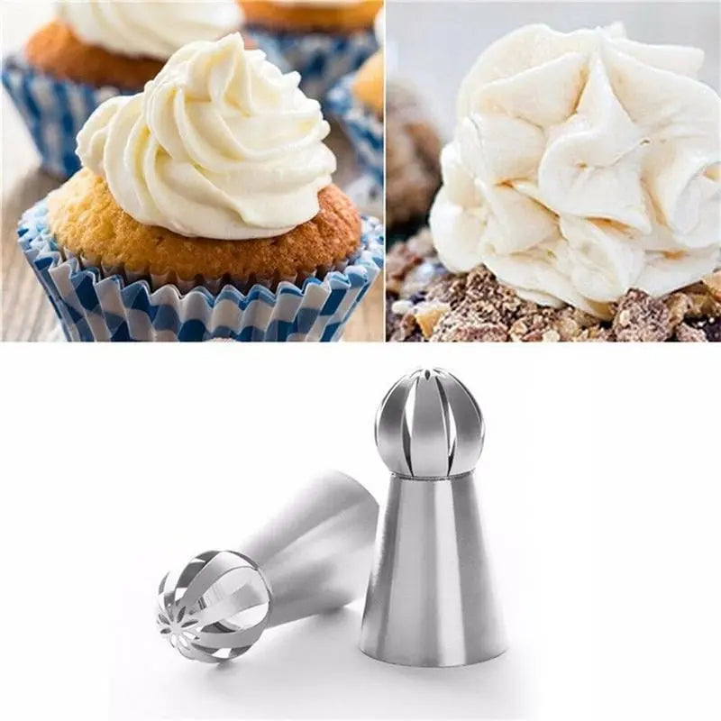 CakeOver™ – Torten-Dekorationsset aus Edelstahl [4 + 4 Gratis]