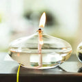 Transparente Glas-Öllampe als Kerzenständer product image 1