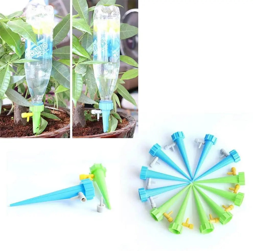 Bewässerungs-Spieße mit einstellbarem Tropfventil – 6er-Set, bis zu 15 Tage product image 8
