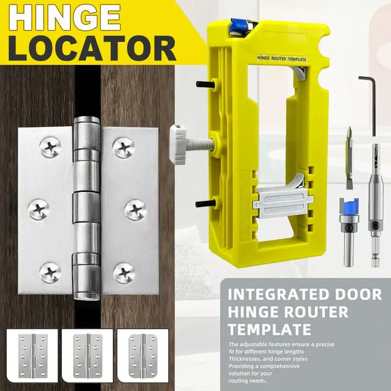 HingeRoute™ – Für präzise & mühelose Installation von runden & eckigen Scharnieren [50 % Rabatt]