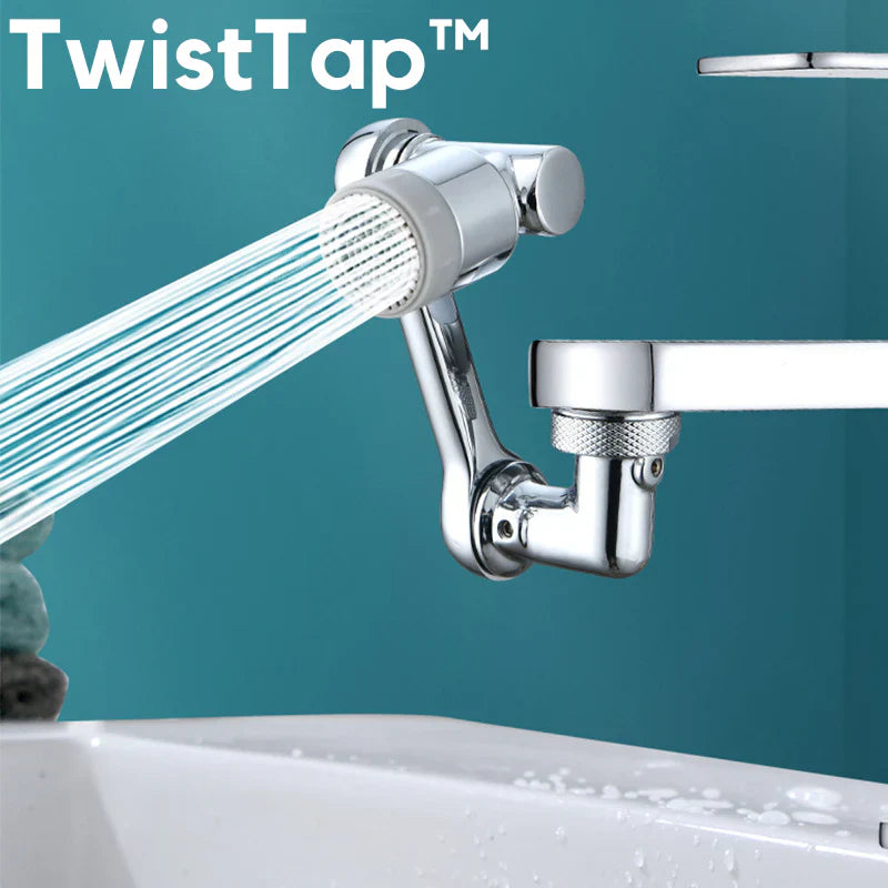 TwistTap™ 1080º Drehbare Wasserhahnverlängerung [50% Rabatt]