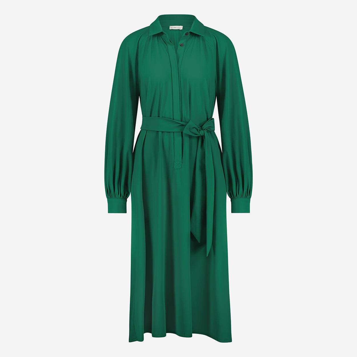 Gerrianne | Technisches grünes Kleid