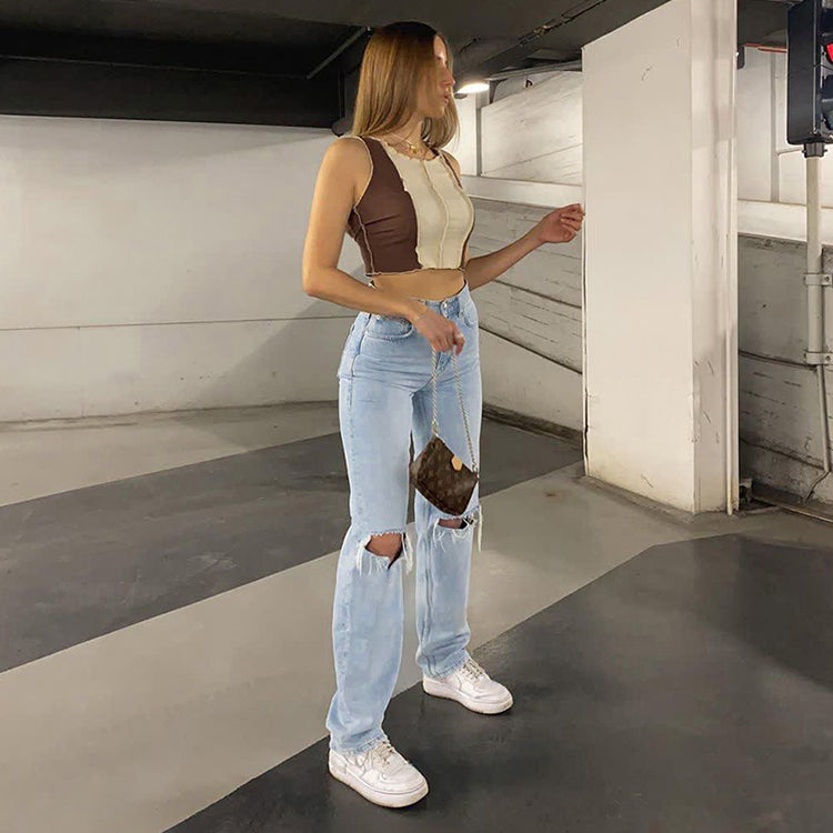 Freizeitjeans mit bequemem Sitz für Damen