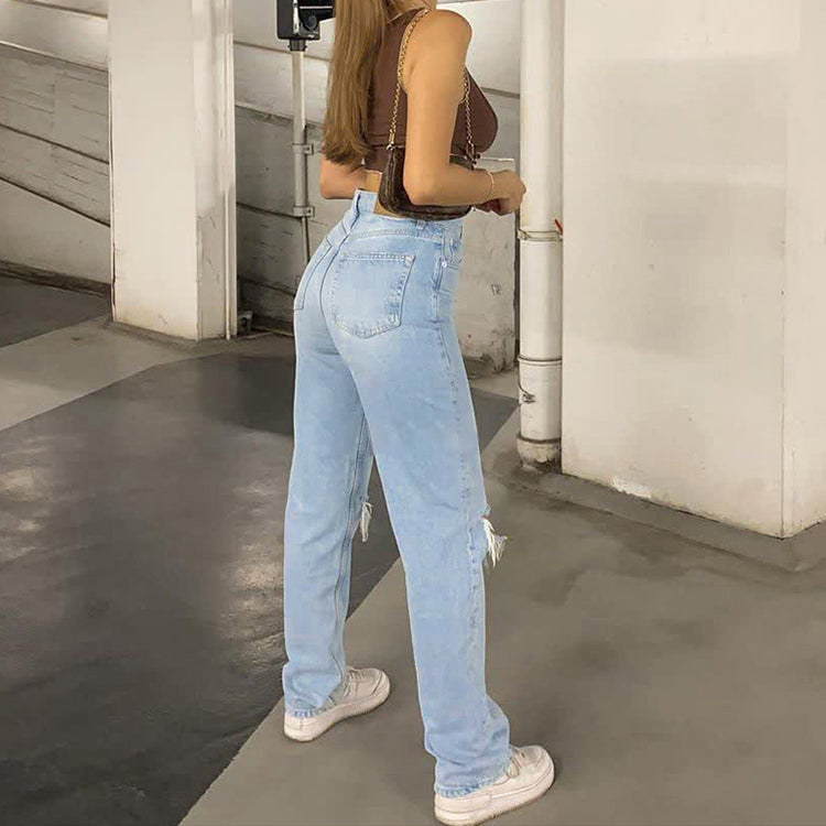 Freizeitjeans mit bequemem Sitz für Damen