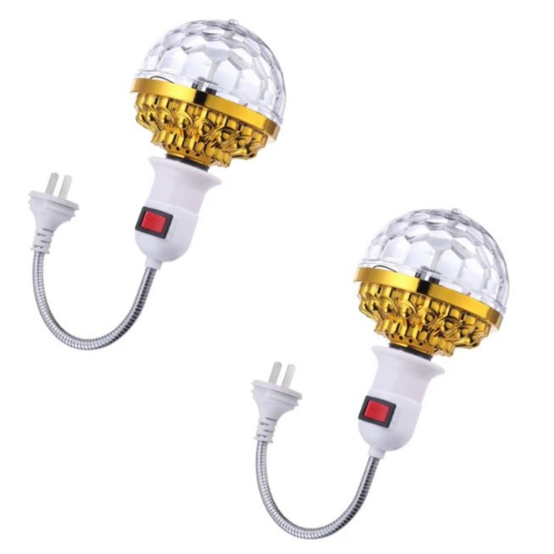 LumiBall™ – Bunte LED-Lichtkugel für Disco und Partyspaß mit Effekten [1 + 1 Gratis]