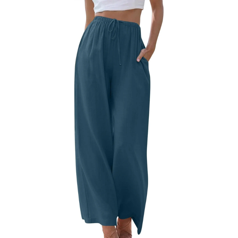 Vesta | Elegante Hose aus Baumwolle und Leinen