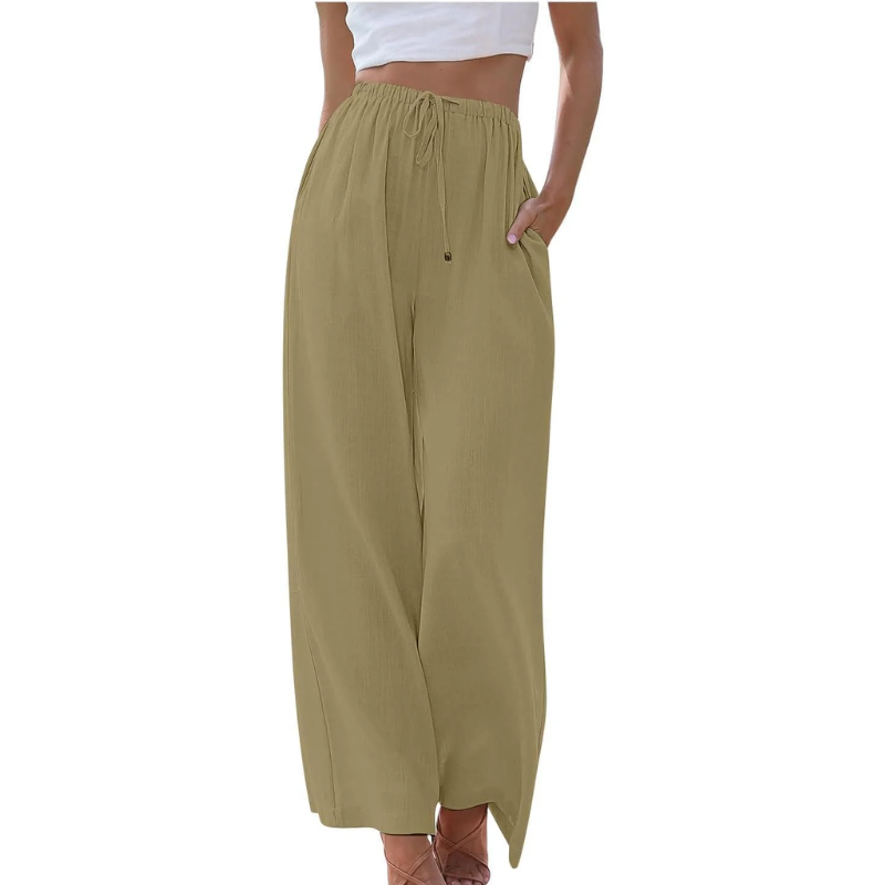 Vesta | Elegante Hose aus Baumwolle und Leinen