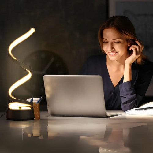 Spiral-LED-Tischlampe – Dimmbar mit Touchsteuerung product image 2
