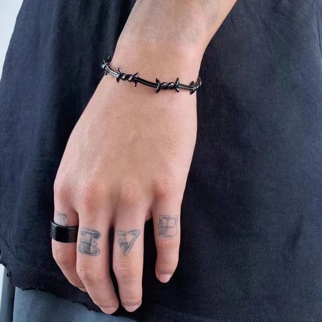 Sterling Silber Feder Manschettenarmband Für Damen