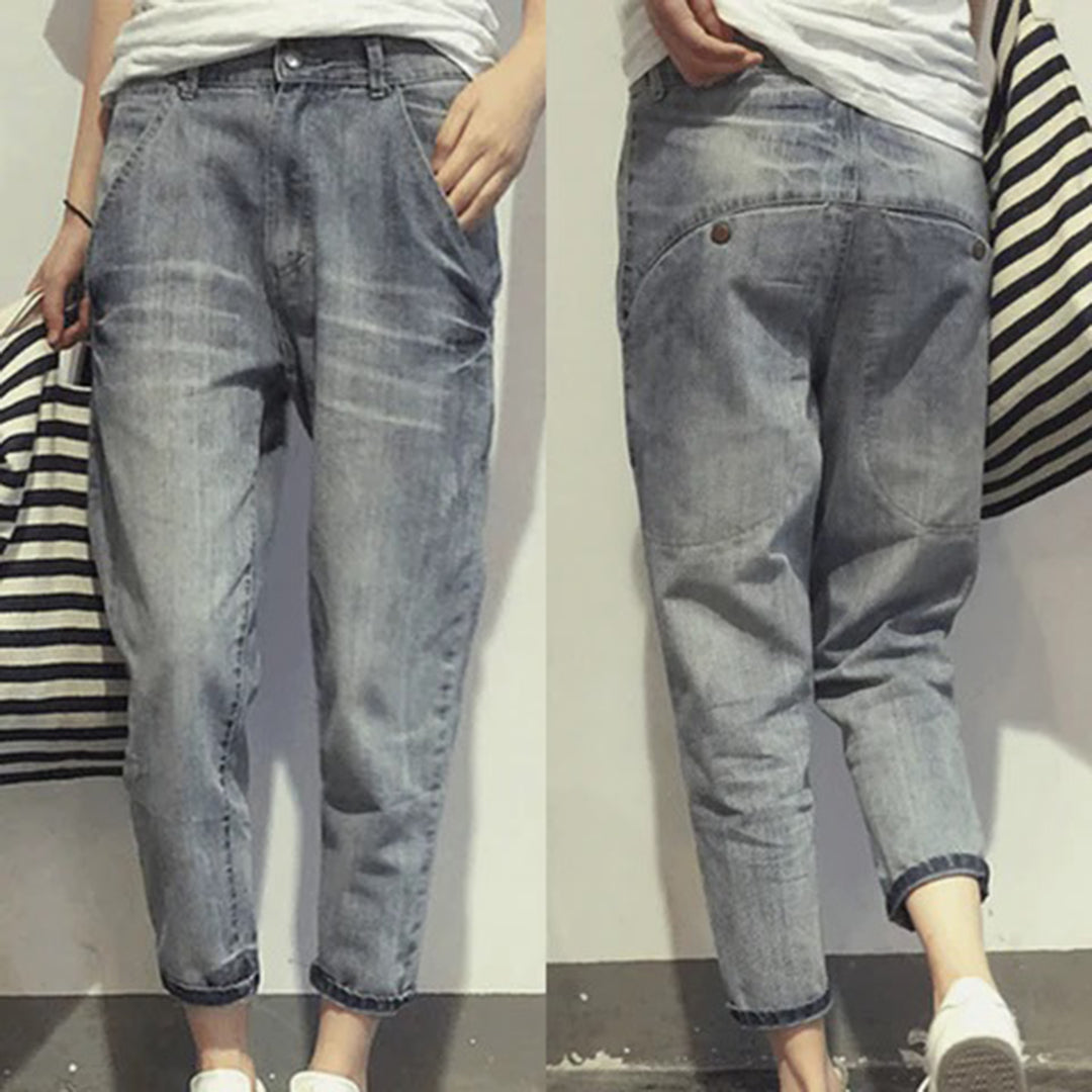 High-Waist-Jeans Für Frauen