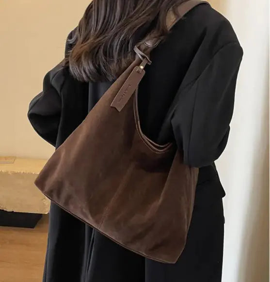 Xivara | Elegante Leinentasche mit Schulterriemen