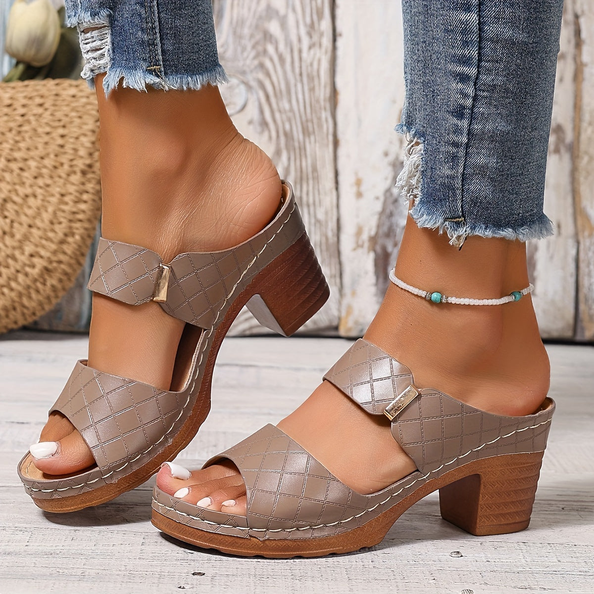 Laevia | Plateau-Sandalen mit Komfortsohle