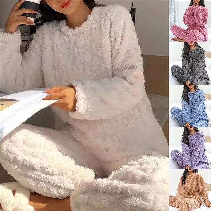 Fleece-Pyjama-Set für Gemütlichkeit für Frauen