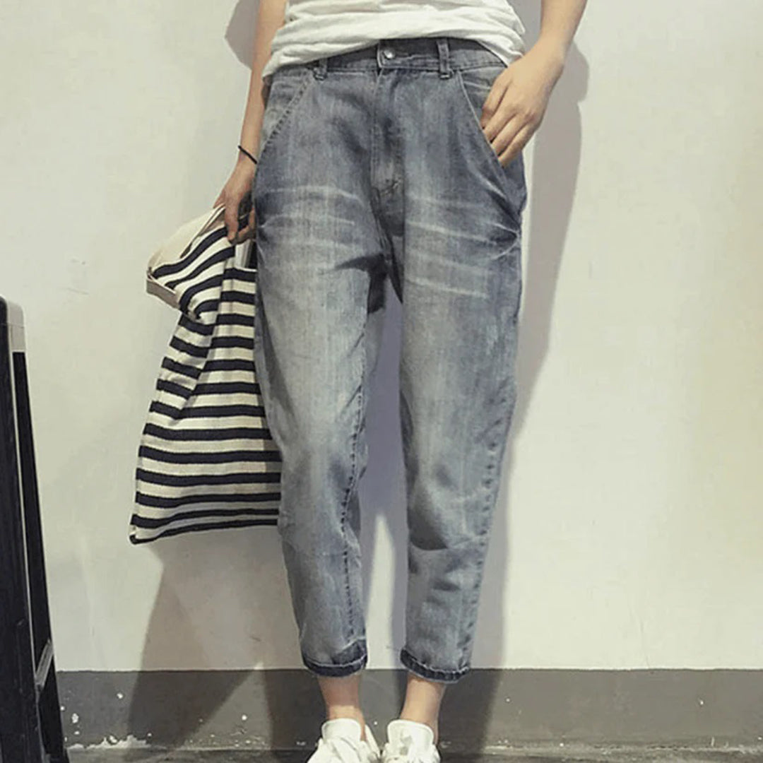 High-Waist-Jeans Für Frauen