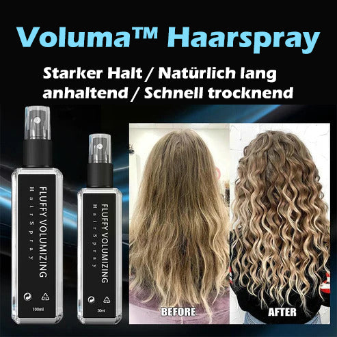 1 + 1 Gratis | Voluma™ Schnellwirkendes Haarspray [Letzter Tag Rabatt]