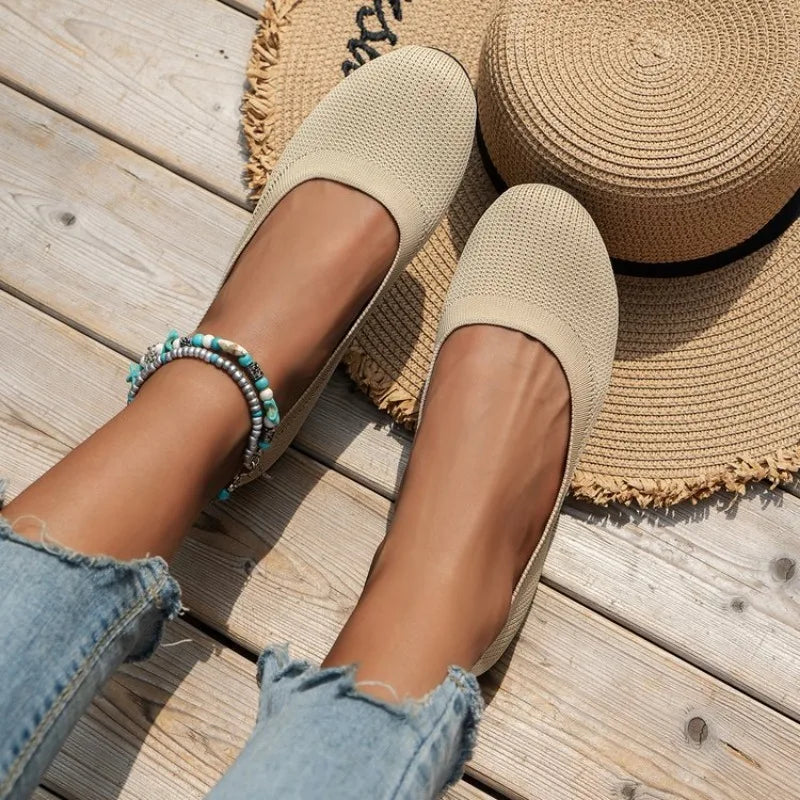 Bequeme flache Schuhe mit stilvollem Design Für Frauen