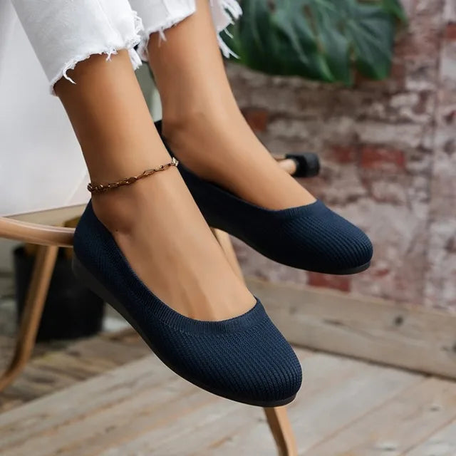 Bequeme flache Schuhe mit stilvollem Design Für Frauen