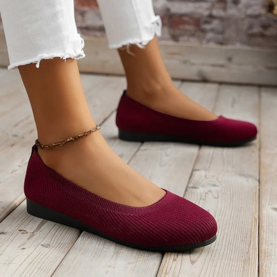 Bequeme flache Schuhe mit stilvollem Design Für Frauen