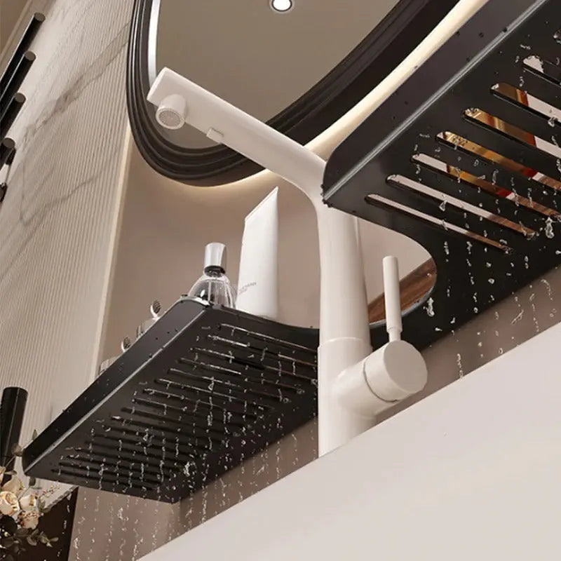 Spülbeckenregal aus Walnussholz – Ordnung ohne Bohren product image 3
