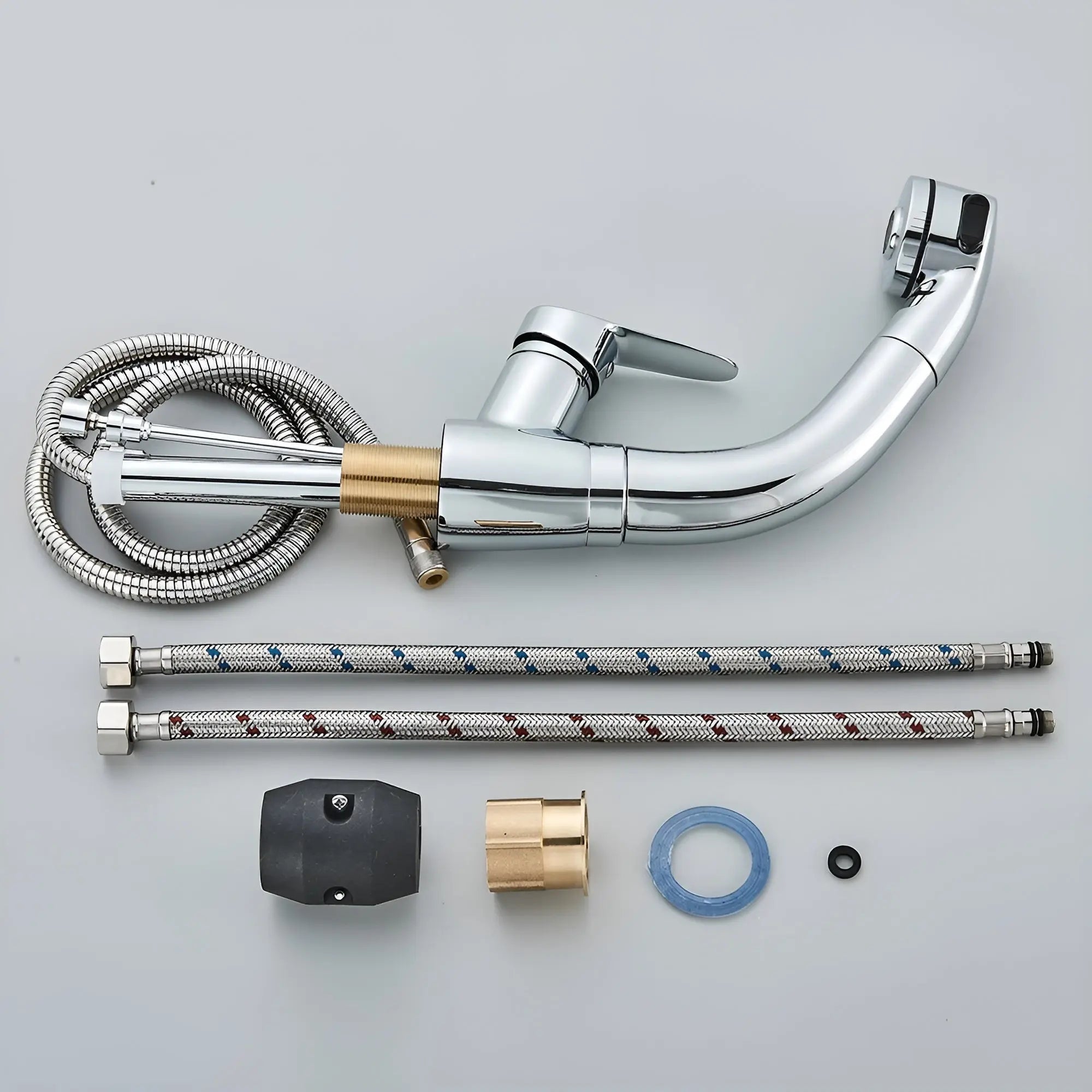 Ausziehbare Waschtischarmatur – Einhebel, matte Oberfläche product image 8