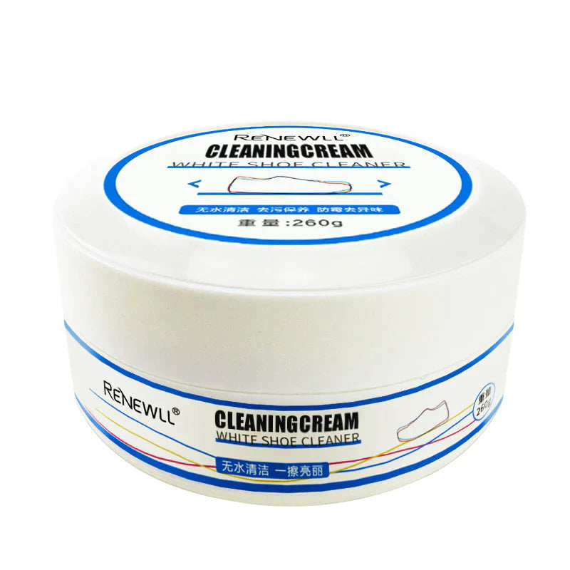 ShoeBright™ – Schuhreinigungscreme mit Schwamm | 50% Rabatt