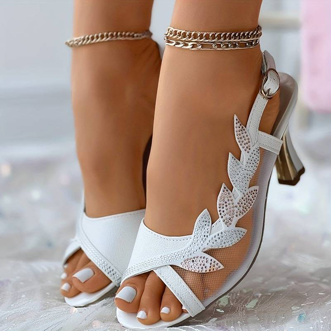High-Heel-Sandalen mit stilvollem Design Für Frauen