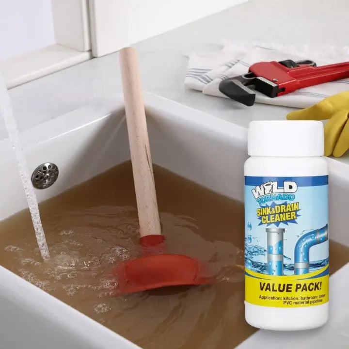 Wild Tornado Rohr- & Abflussreiniger – Gründliche Pflege für Spüle & Waschbecken (2er-Set) product image 3