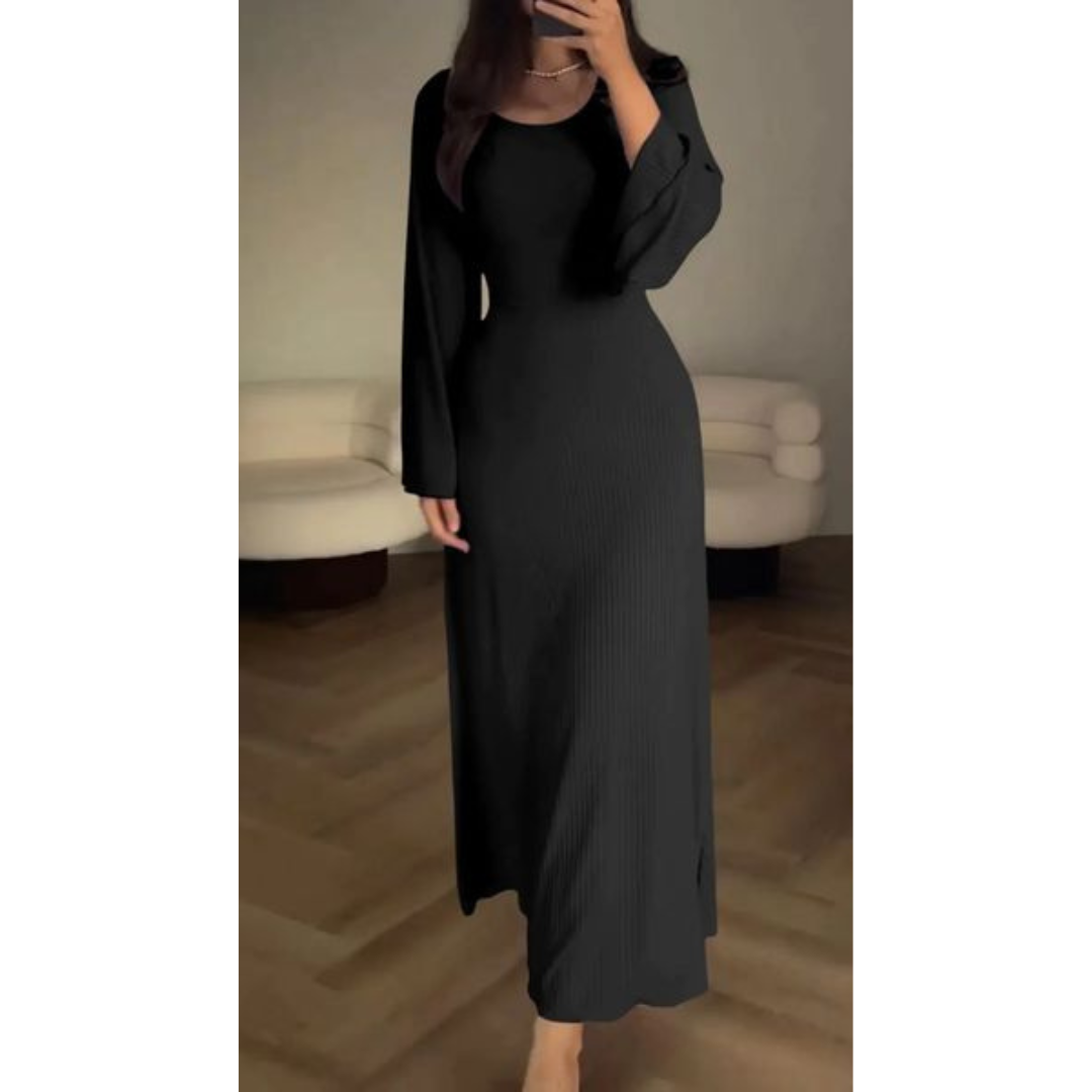 Evelith | Fließendes elegantes Maxikleid