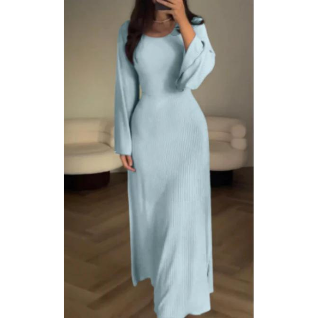 Evelith | Fließendes elegantes Maxikleid
