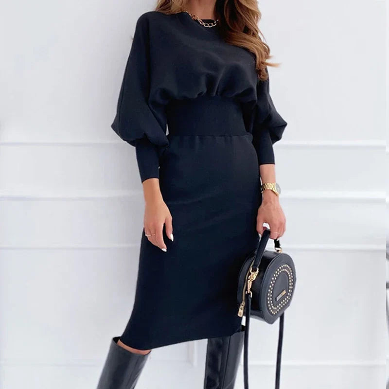 Elegantes Midikleid Für Zeitlose Raffinesse Und Anmut Für Frauen