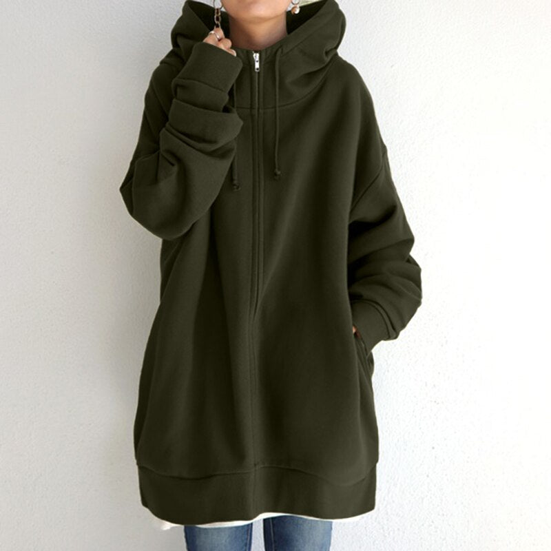 Gemütliche Oversized Winter-Hoodie Für Ultimativen Komfort Und Stil Für Frauen