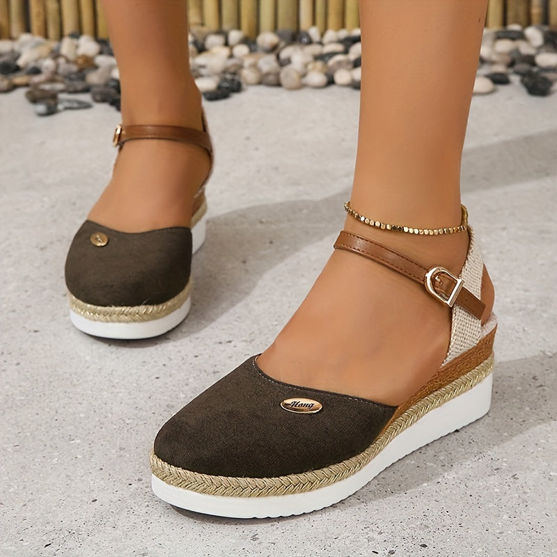Zariel | Elegante Keilsandalette Dame