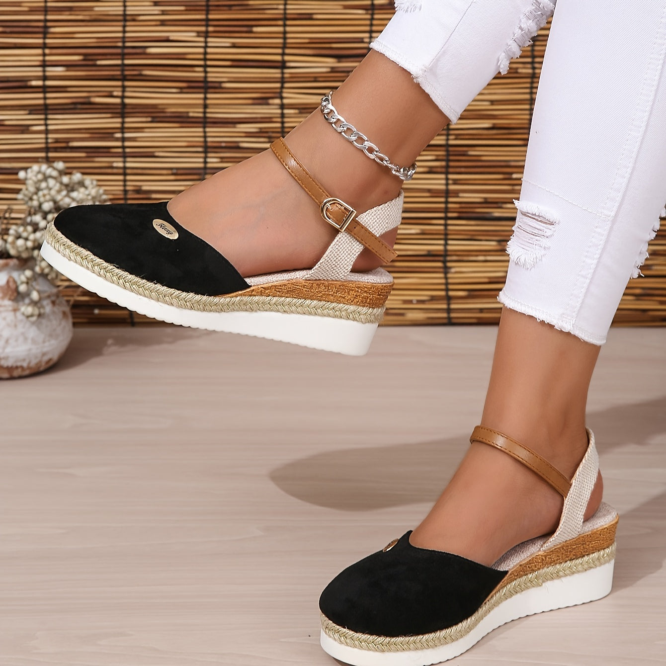 Zariel | Elegante Keilsandalette Dame