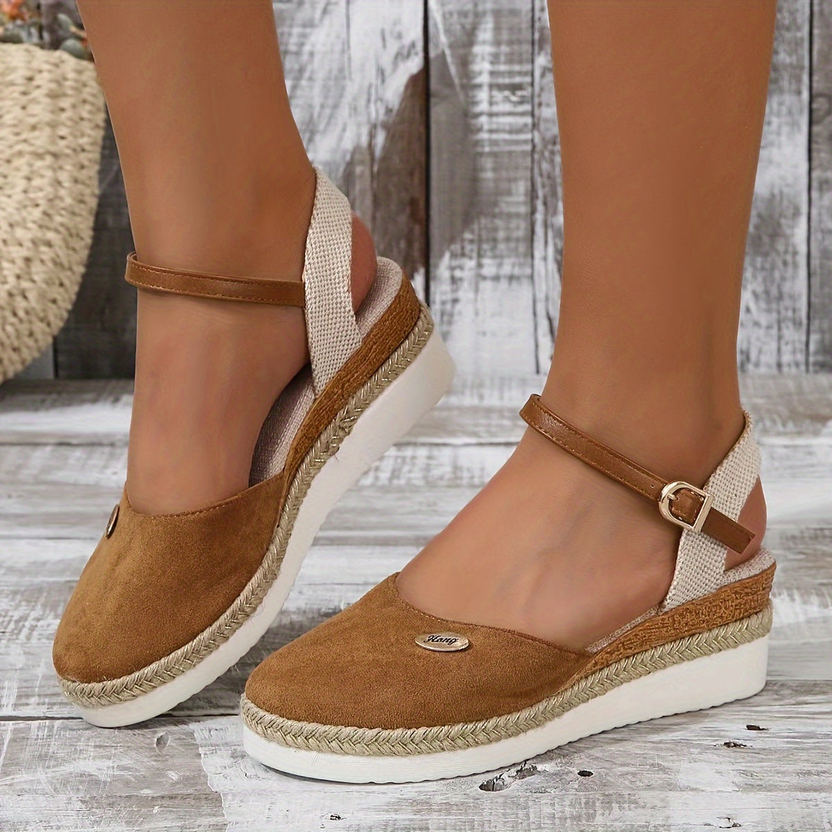 Zariel | Elegante Keilsandalette Dame